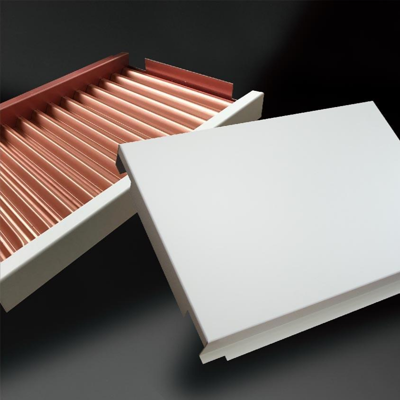 Panneau composite ondulé en aluminium
